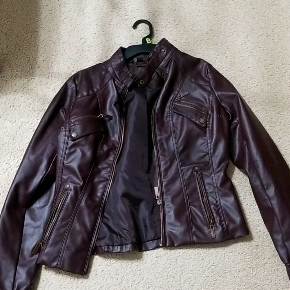 Jou Jou Vegan Leather Jacket